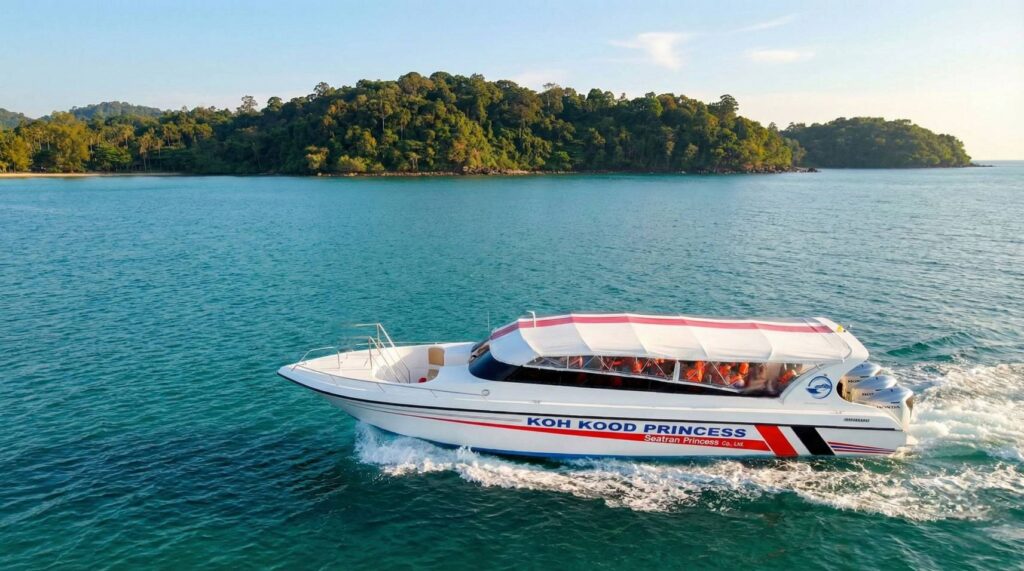 บริการจองตั๋วเรือเกาะกูด - แหลมศอก (รอบเวลา 10.30 น.)